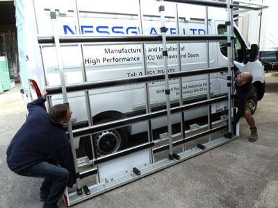 Detachable Van Glass Racks